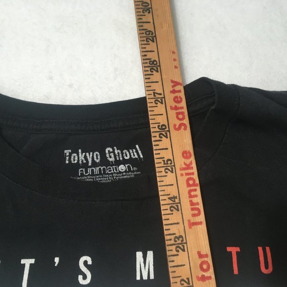 #HH Tokyo Ghoul Anime Funimation Tee Shirt 'NOW IT'S MY TURN' Men's Size X-Large - Picture 5 of 7